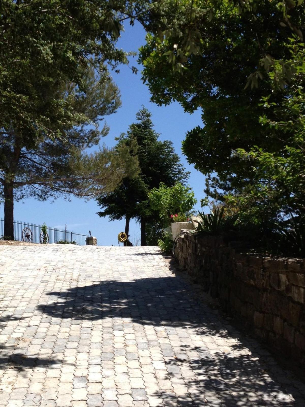 Montmirat Le Castellas - Gite En Pleine Nature מראה חיצוני תמונה
